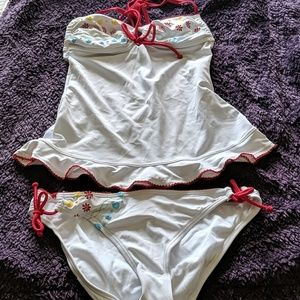 Two piece candies tankini